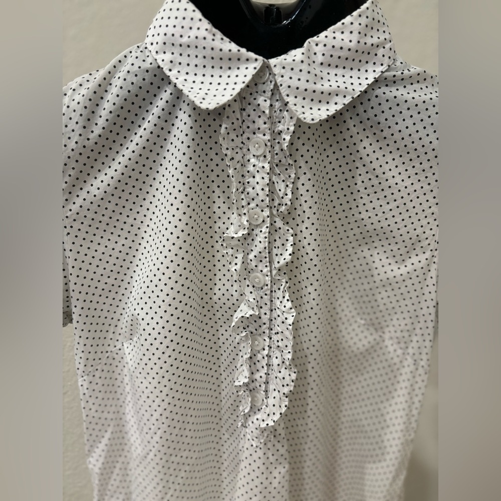 Collared Button Short Sleeve Shirts - image 3